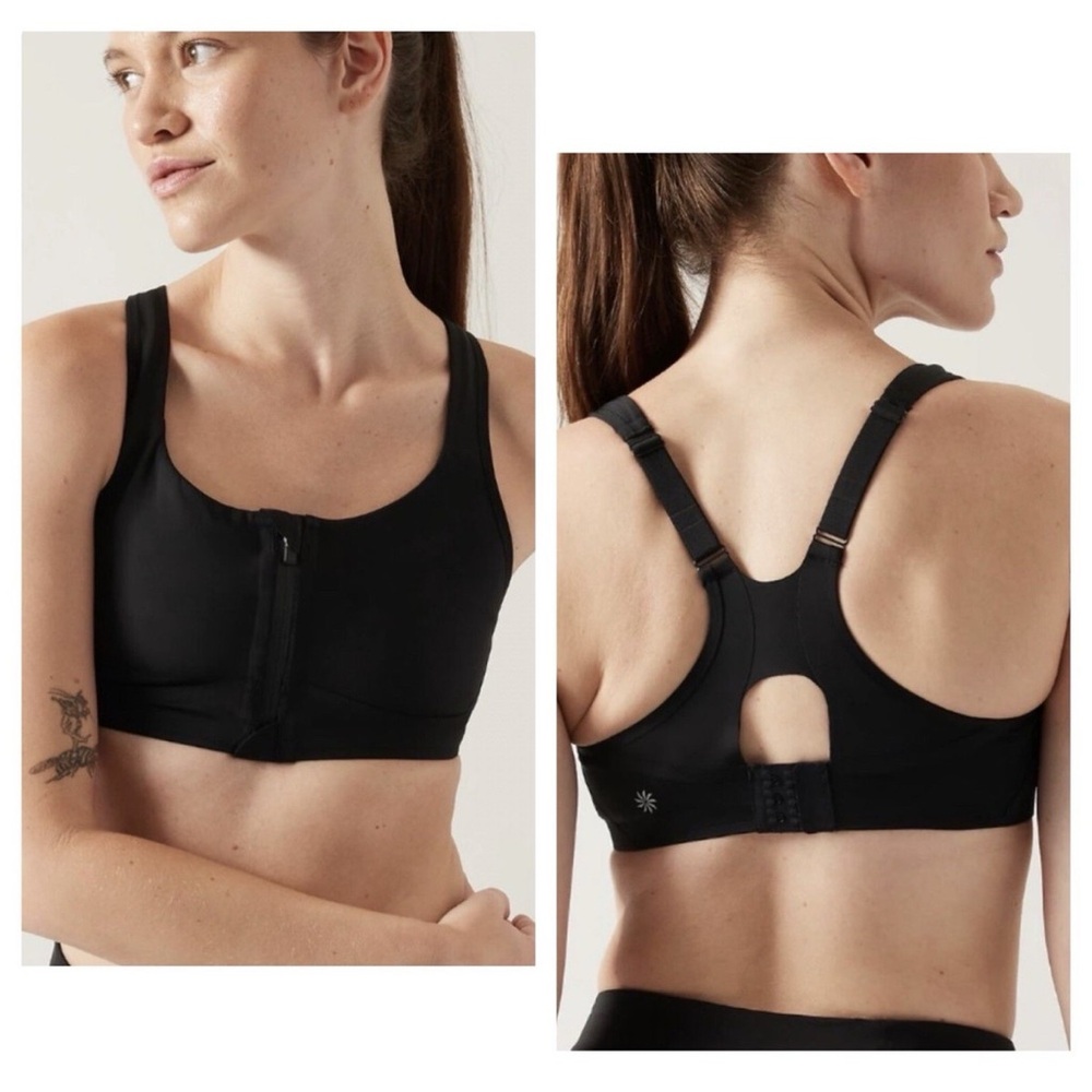 Athleta Empower II Daily Bra A-C Pink Camo Sz S